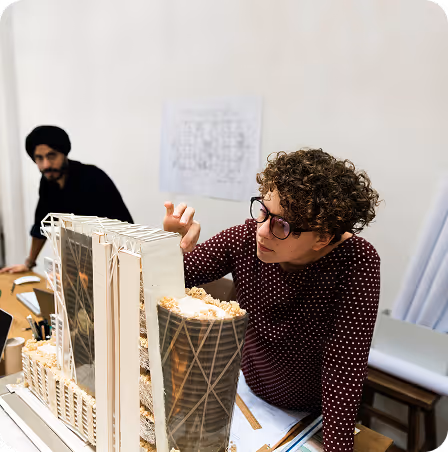 Engineers and STEM professionals working on technical and innovation projects