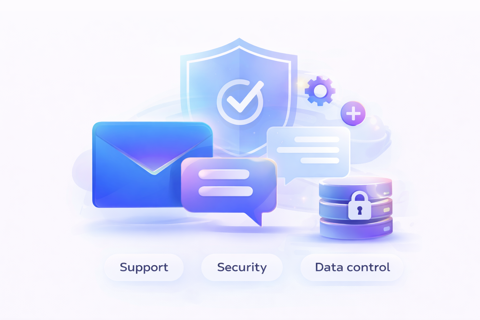 image of a contact form on a screen for an ai biotech company