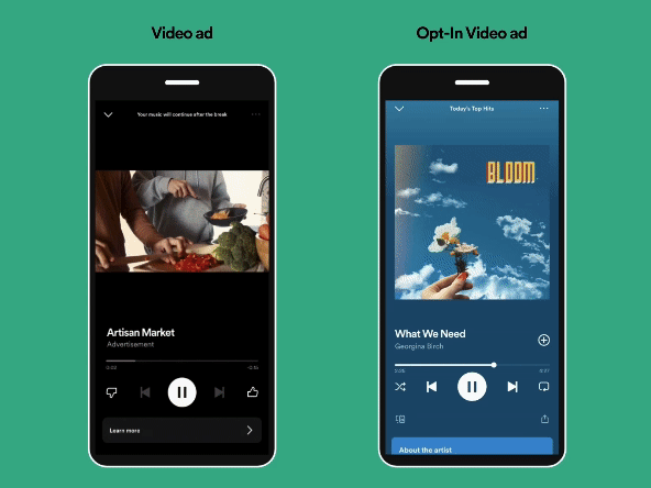 Spotify Ads Interface