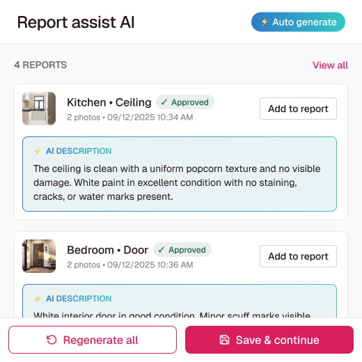 Report assist AI image
