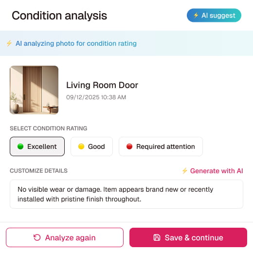 Condition analysis image