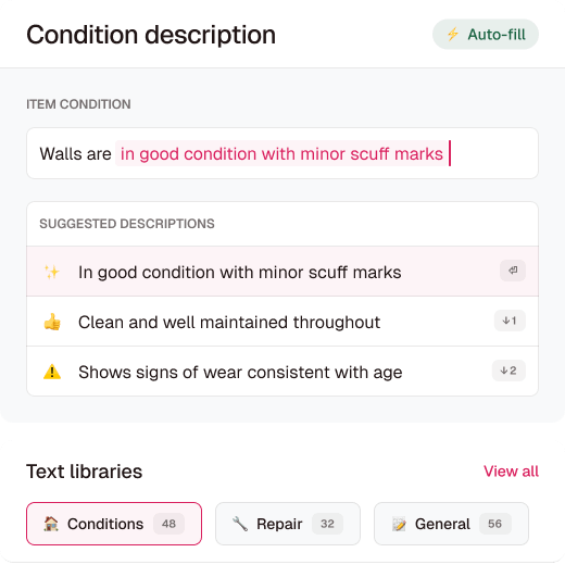Condition desctions image