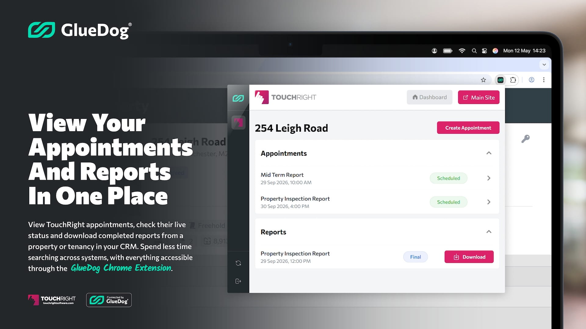 GlueDog Chrome Extension for Street.co.uk screenshot 1