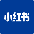 White Chinese characters on a blue square background.