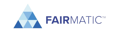 FAIRMATIC company logo featuring a triangle made of smaller blue and light blue triangles next to the text 'FAIRMATIC'.