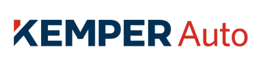 KEMPER Auto logo with 'KEMPER' in blue and 'Auto' in red.