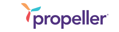 Propeller company logo.