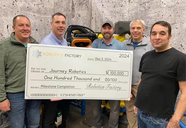 Journey Robotics Successfully Completes the Robotics Factory Accelerate Program