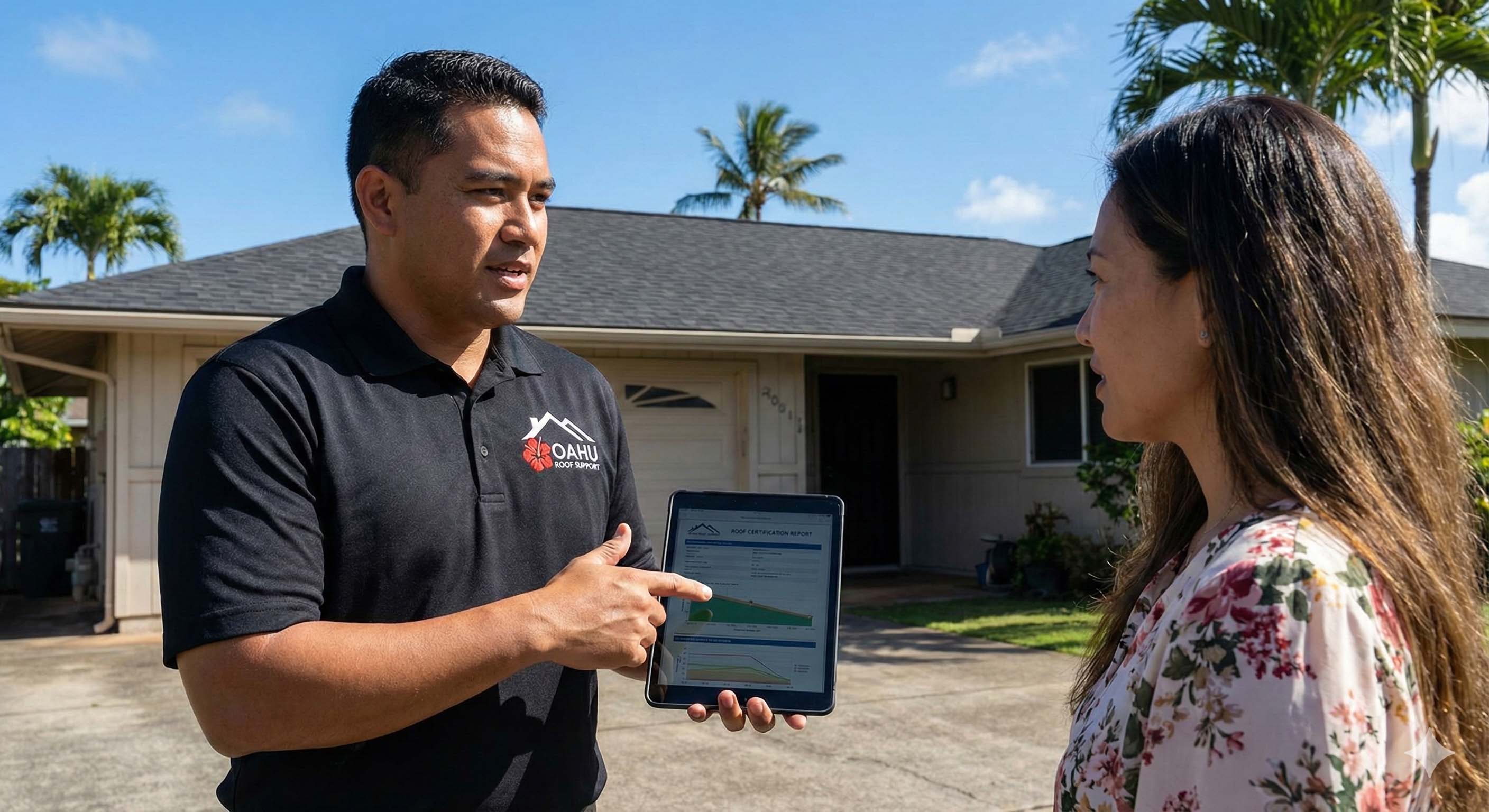 Home inspection service in Oahu - Oahu Roof Support