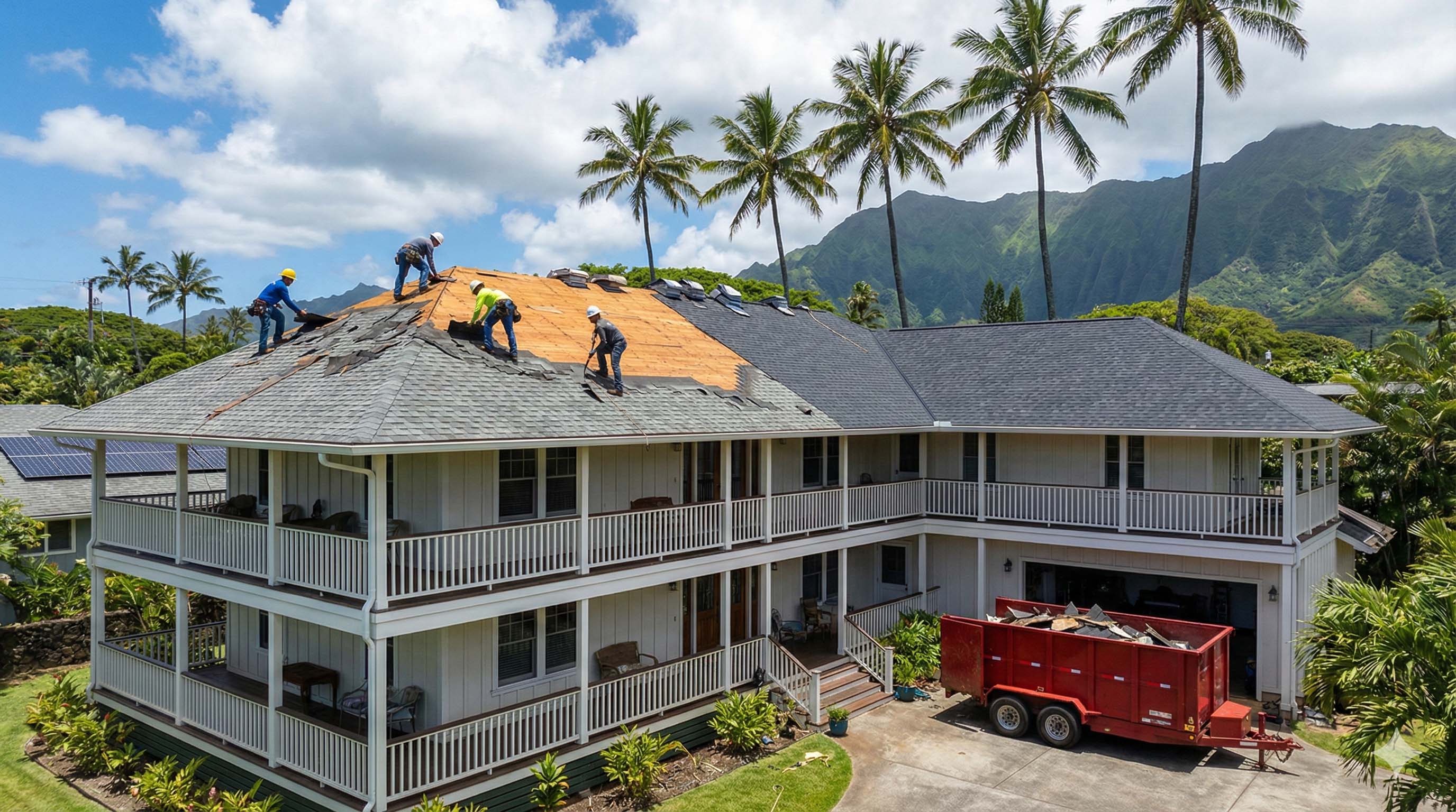 Roofing service in Oahu - Oahu Roof Support