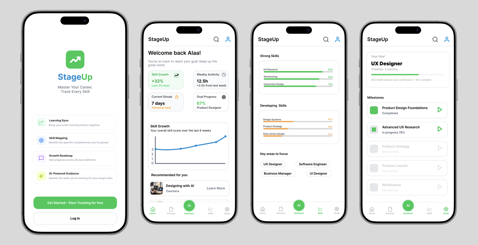 Final V2 design of the RBC running balance screen