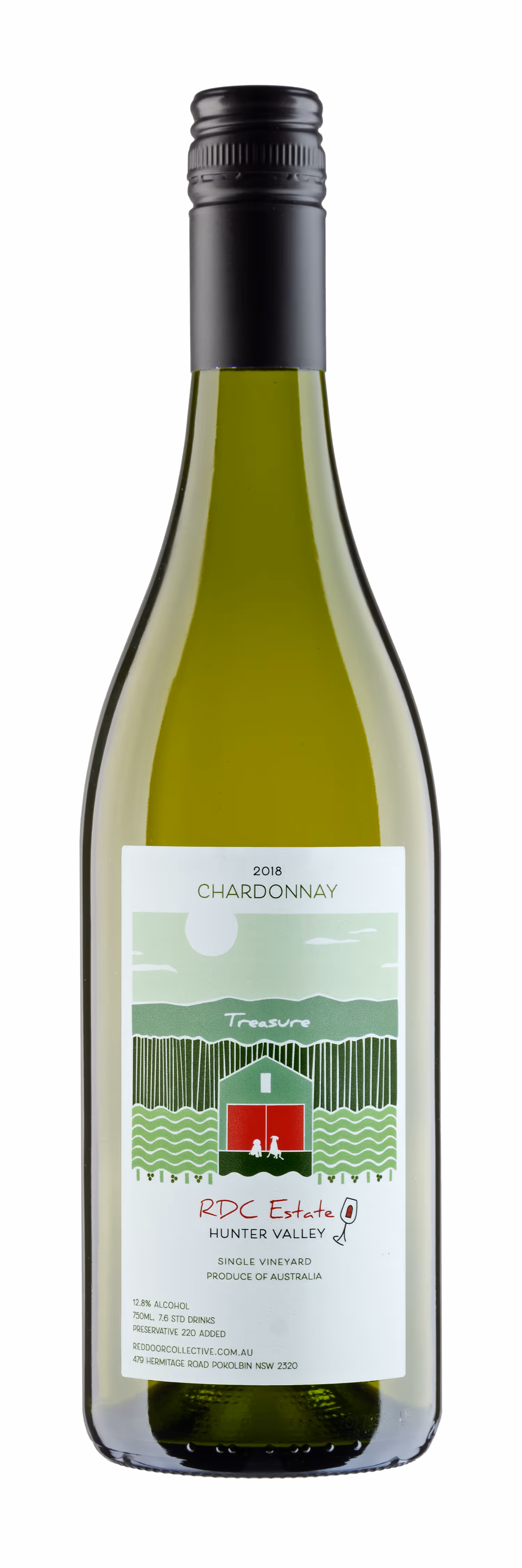 Red Door Collective Wine: Chardonnay 2018 "Treasure"