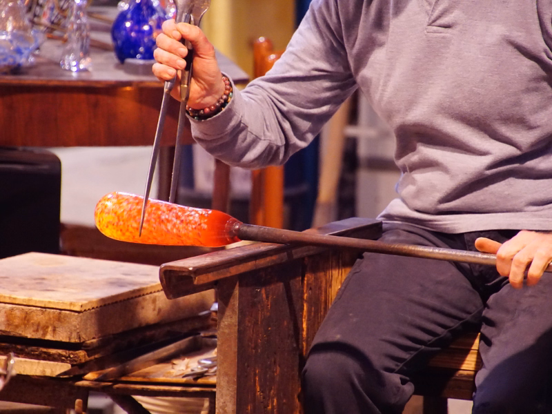 Glass Master at Work