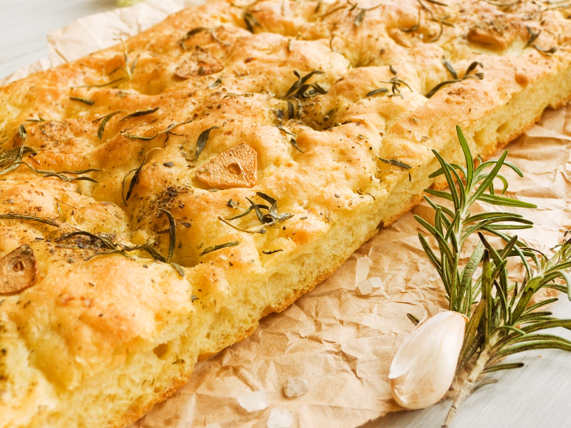 Focaccia at Dawn