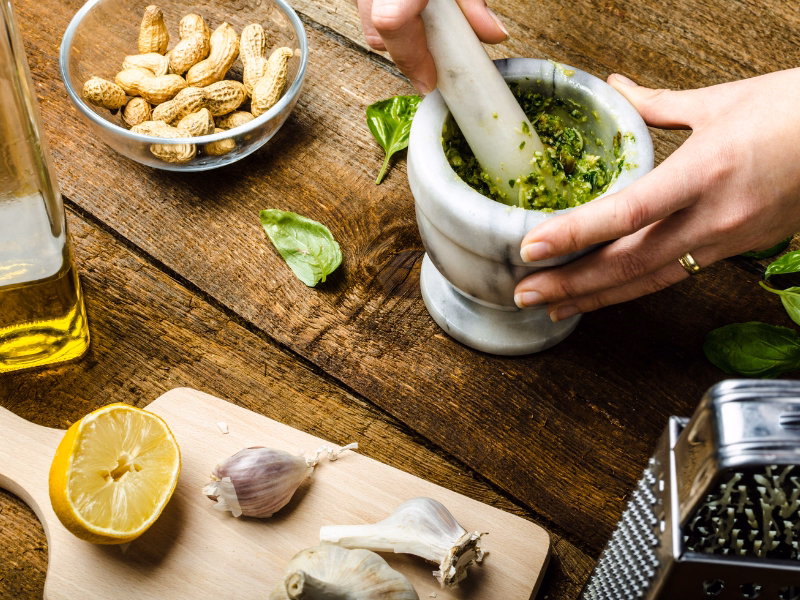 The Pesto Mortar Class
