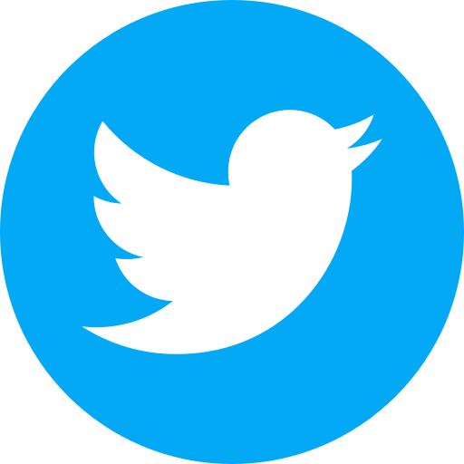 twitter circle icon