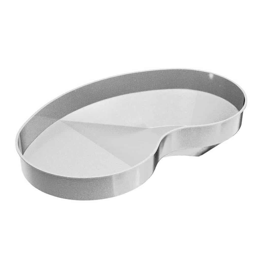 Crescent vinyl liner inground pool shape by High Tide Pools & Spas, Cincinnati OH