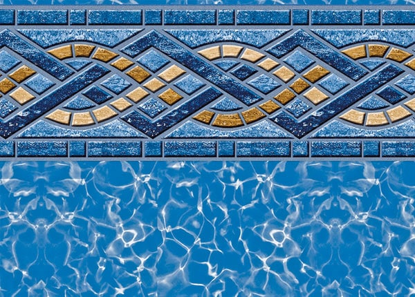 Panama / Royal Prism Latham vinyl pool liner installed by High Tide Pools & Spas, Cincinnati OH