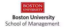 Boston University School of Management logo.