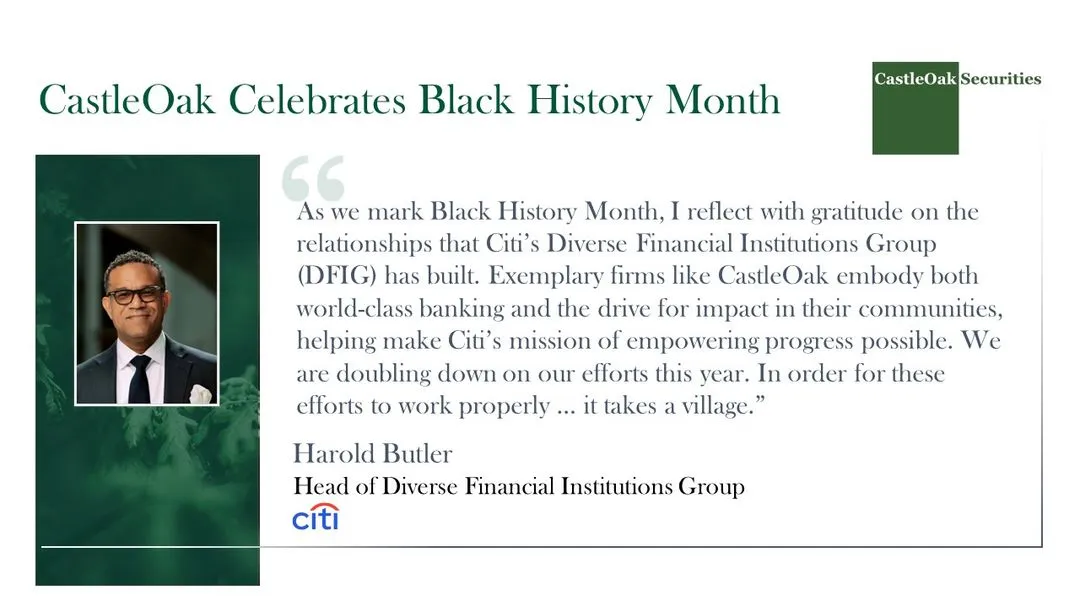 CastleOak Celebrates Black History Month