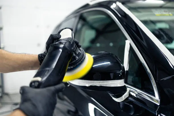 image of truck maintenance for a trucking company