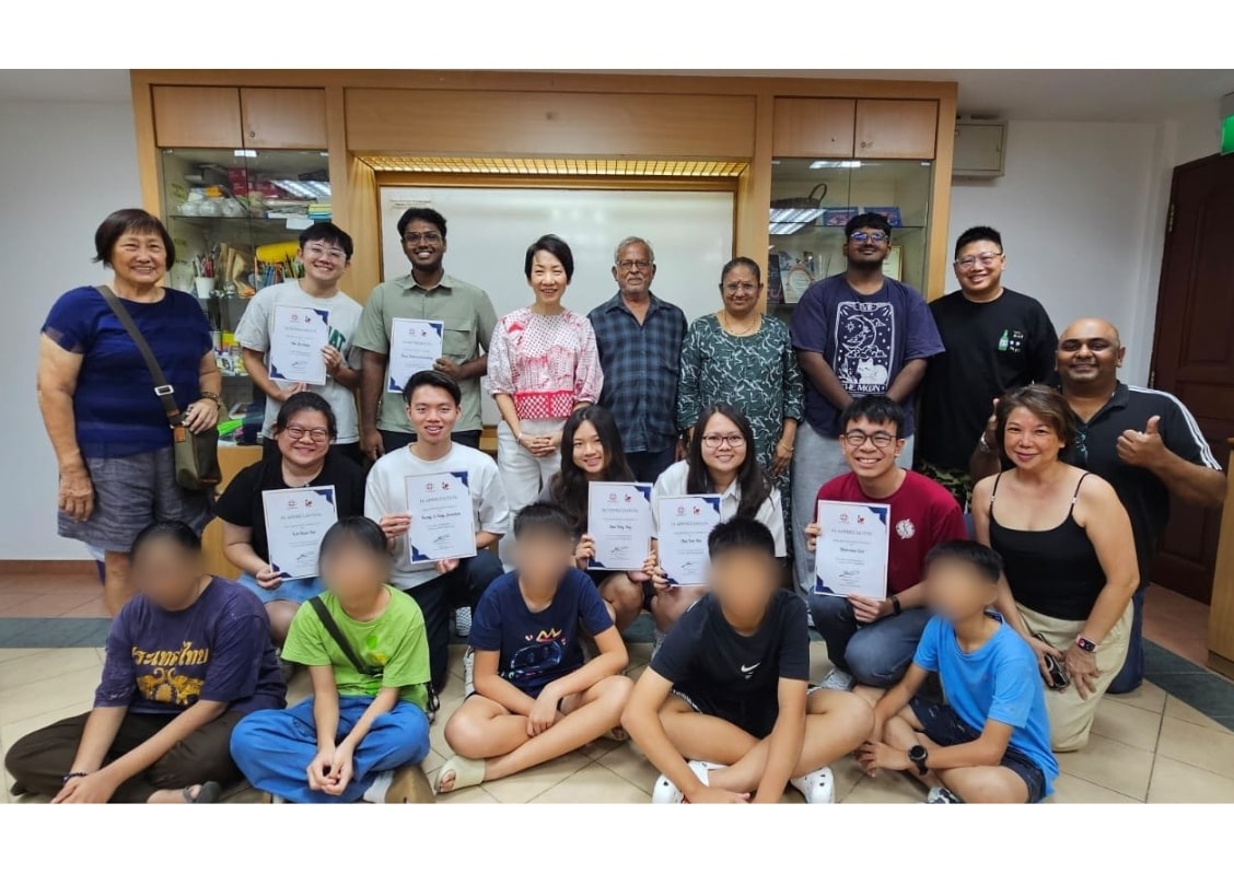 Students from the South West CDC programme celebrating their progress with Luminee Learning’s personalised education support.