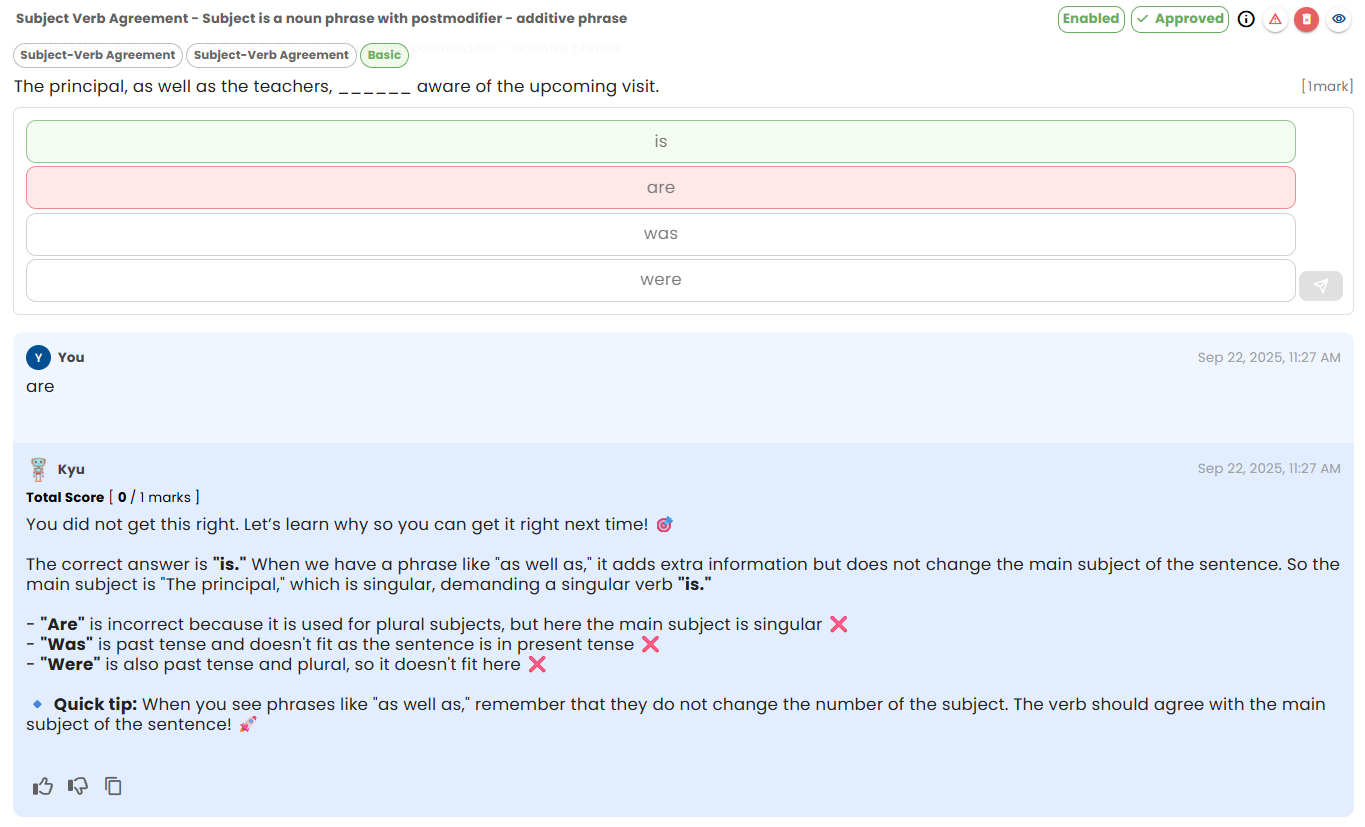 PSLE English Cloze passage example highlighting verb form traps and common prepositional collocations that confuse students.