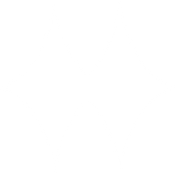 Four white diamond-shaped sparkles arranged in a symmetrical pattern on a black background.