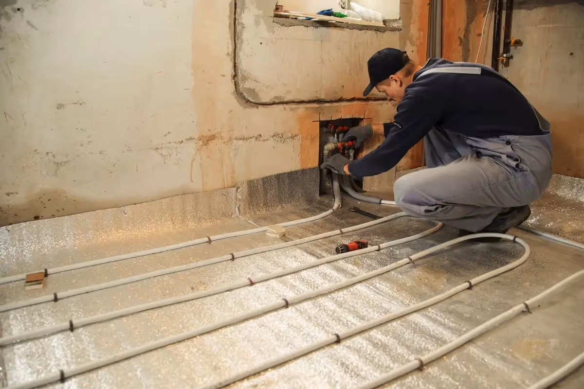 radiant floor heating