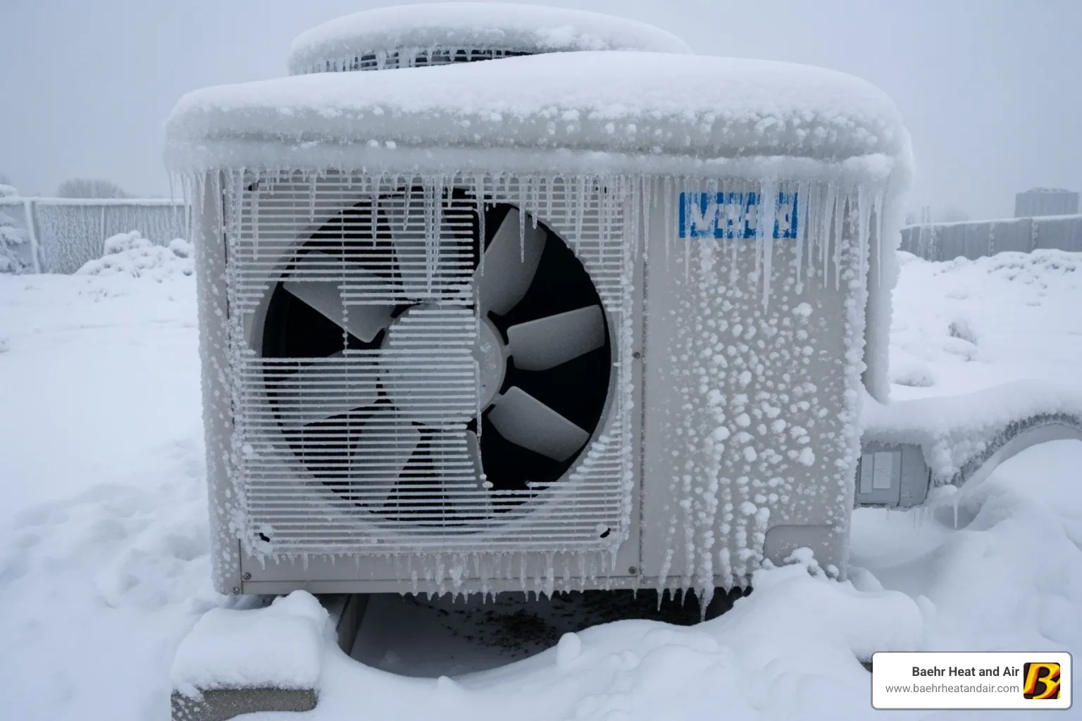 frozen heat pump outdoor unit - heat pump repair grass valley ca