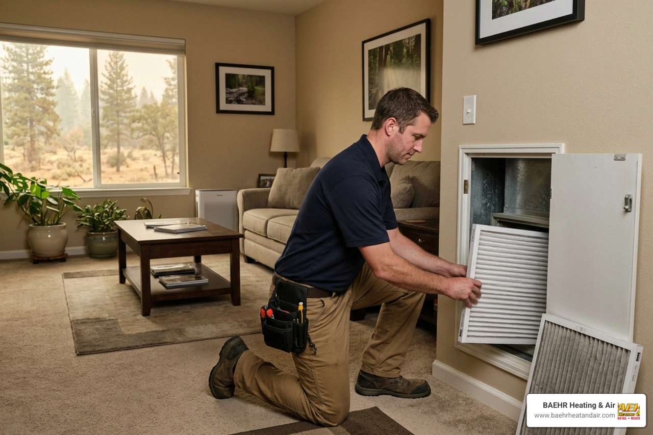 How Often to Change Air Filters During Wildfire Season in Nevada County