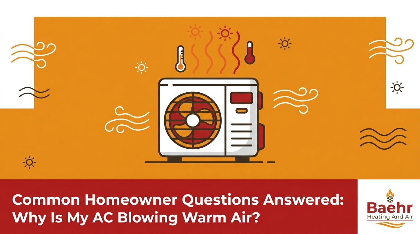 Common Homeowner Questions Answered: Why Is My AC Blowing Warm Air?