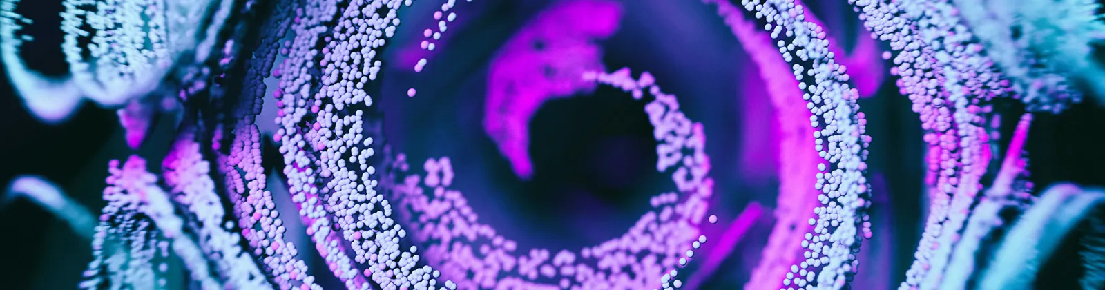 Abstract swirls with technology lines