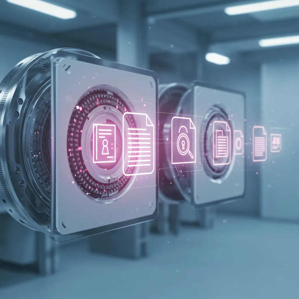 Document management organizing digital files