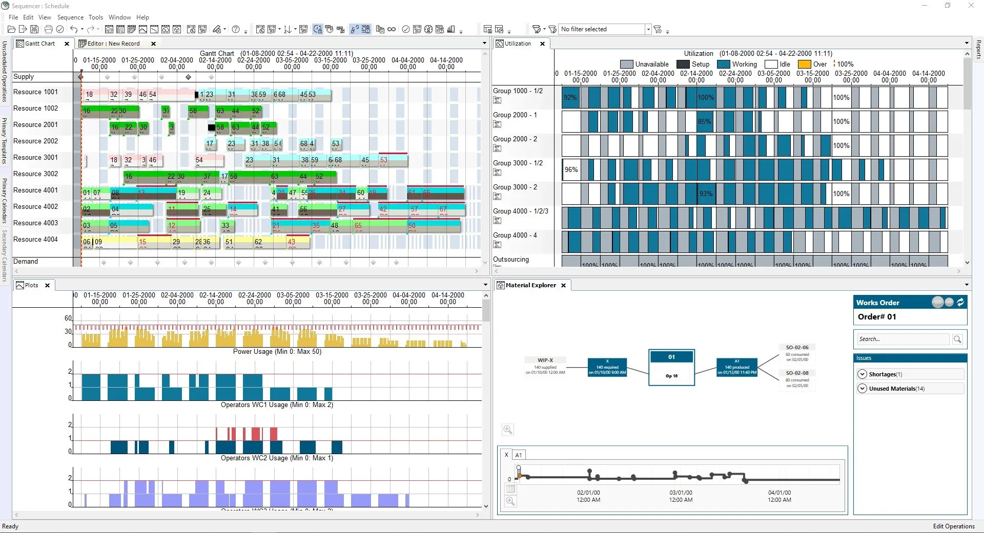 Source: Siemens Opcenter Advanced Scheduling (Preactor APS)