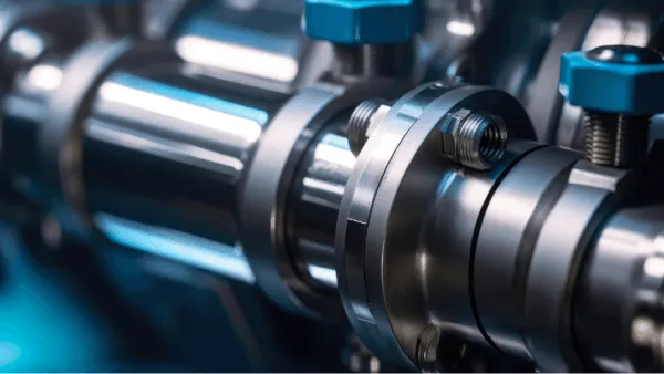 A silver manufacturing compontent