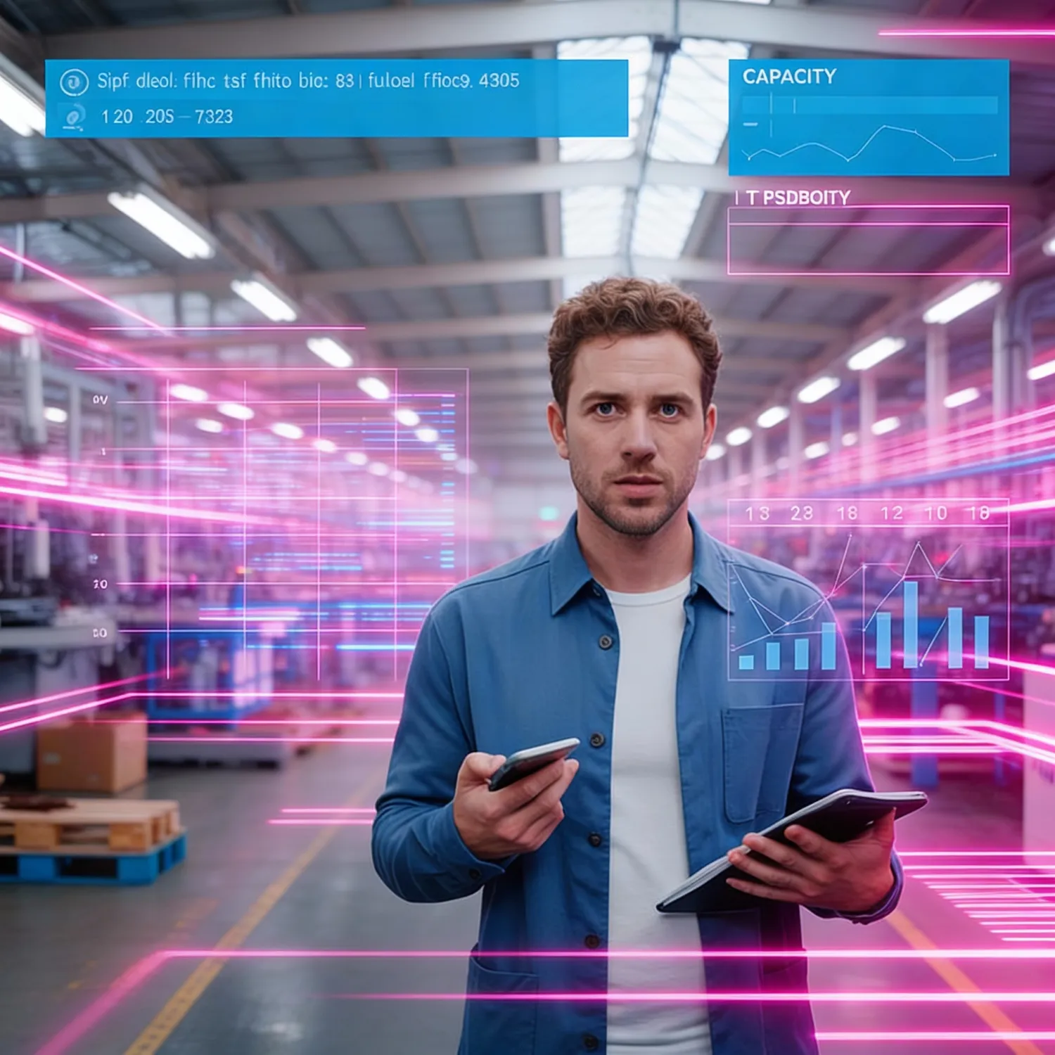 Production planning and scheduling across manufacturing operations