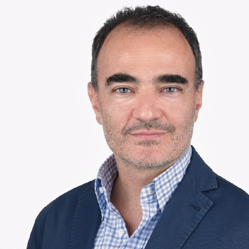 A headshot of Ettore Soldi, President at IndX