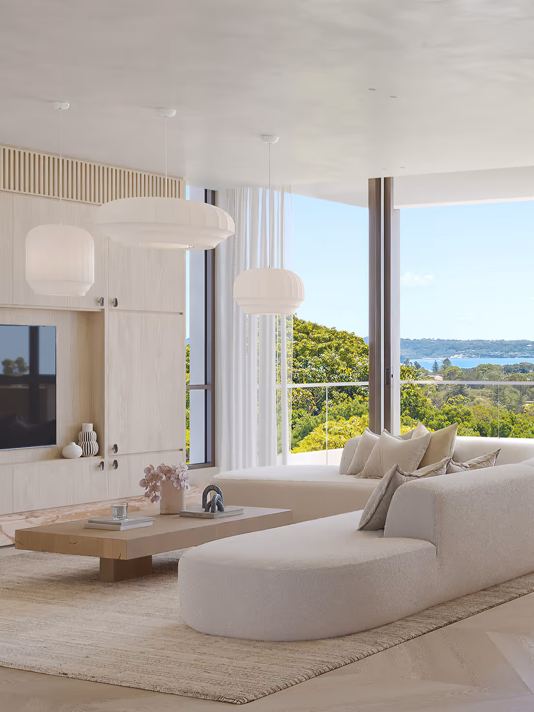 Solana Residences - Light-filled Luxury - Marble, Oak and Bronze