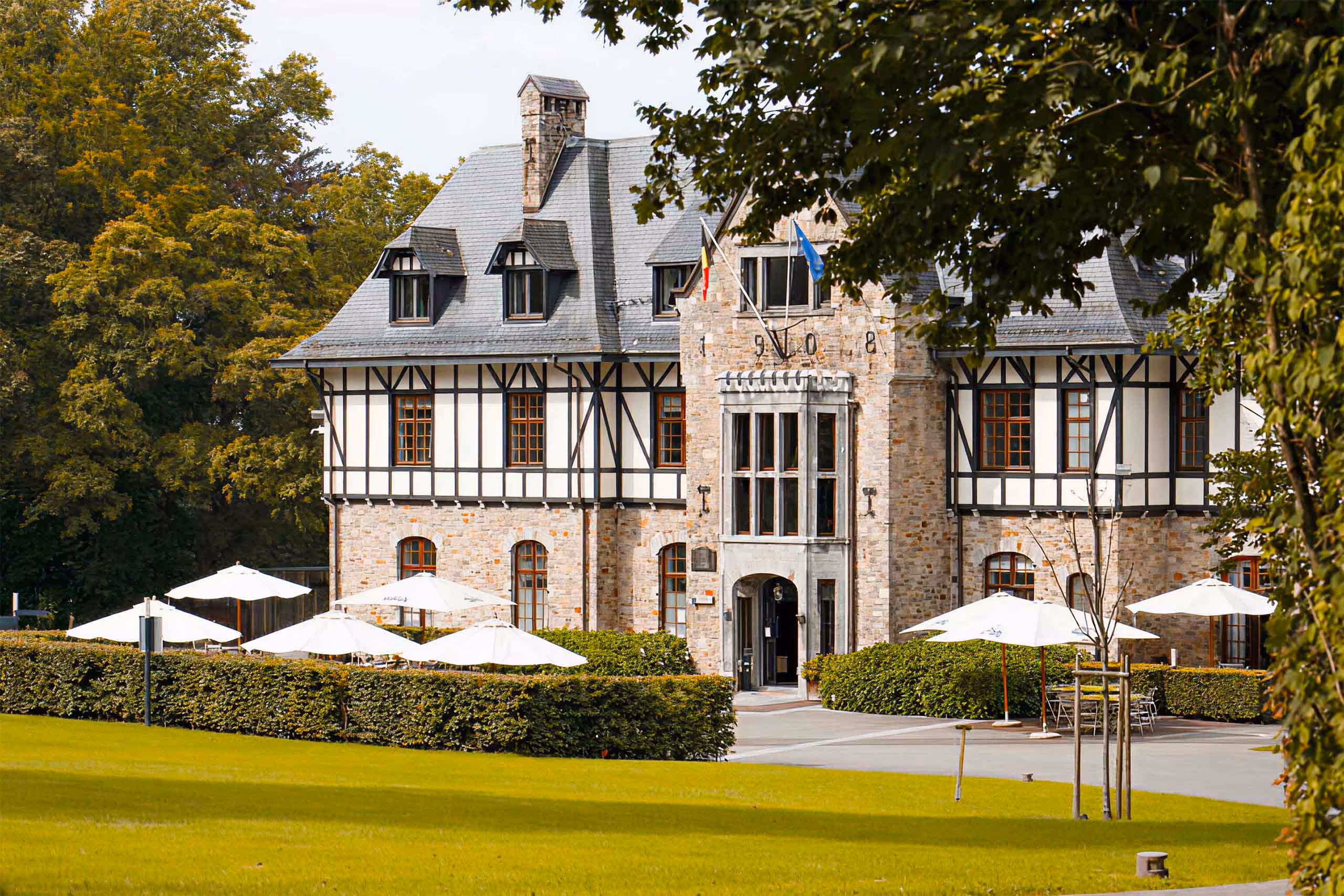 Gebouw van het CERAN-opleidingscentrum in Spa (België)