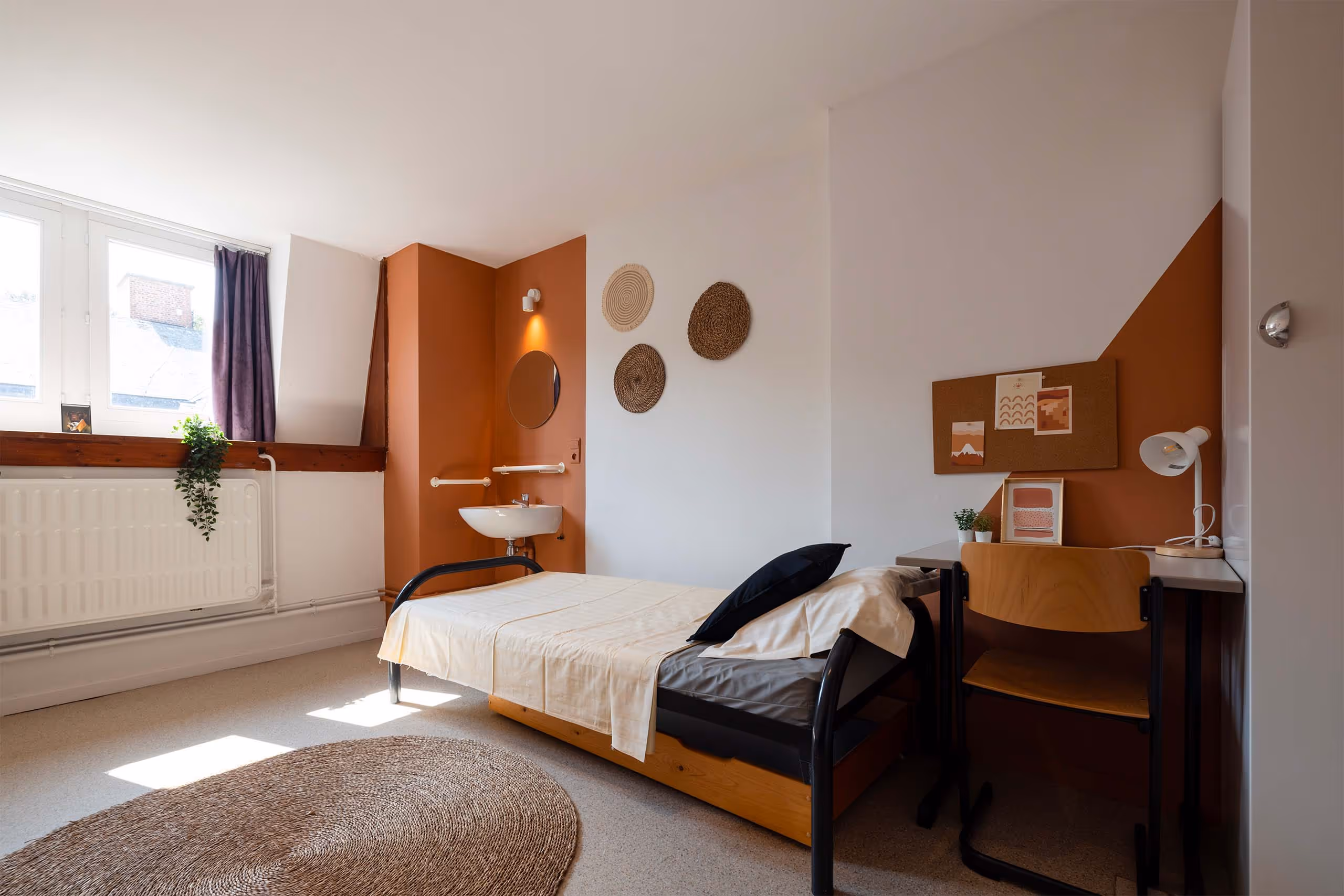 Kamer van het CERAN-centrum in Ferrières (België)