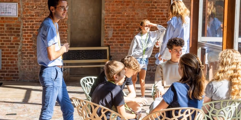 Summer language course for children