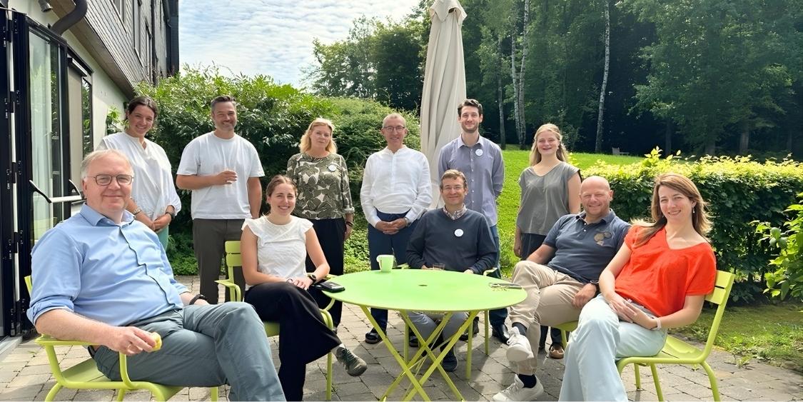 groupe d'adultes en immersion linguistique à Spa