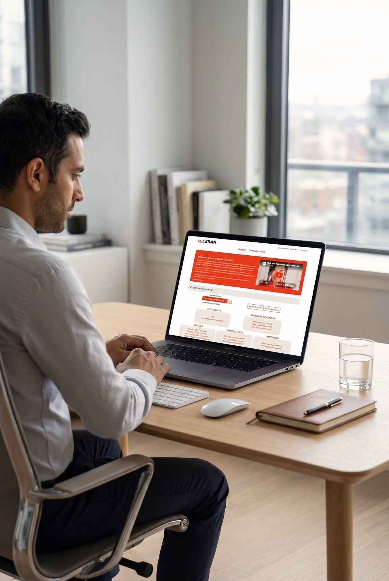 Un directeur de formations découvre la plateforme MyCERAN HR