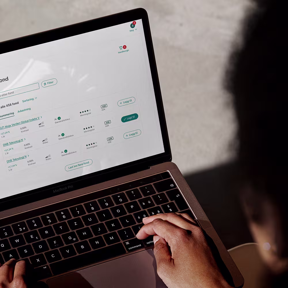 Fra to systemer til én plattform: Spare- og investeringsdesign for DNB og Sbanken