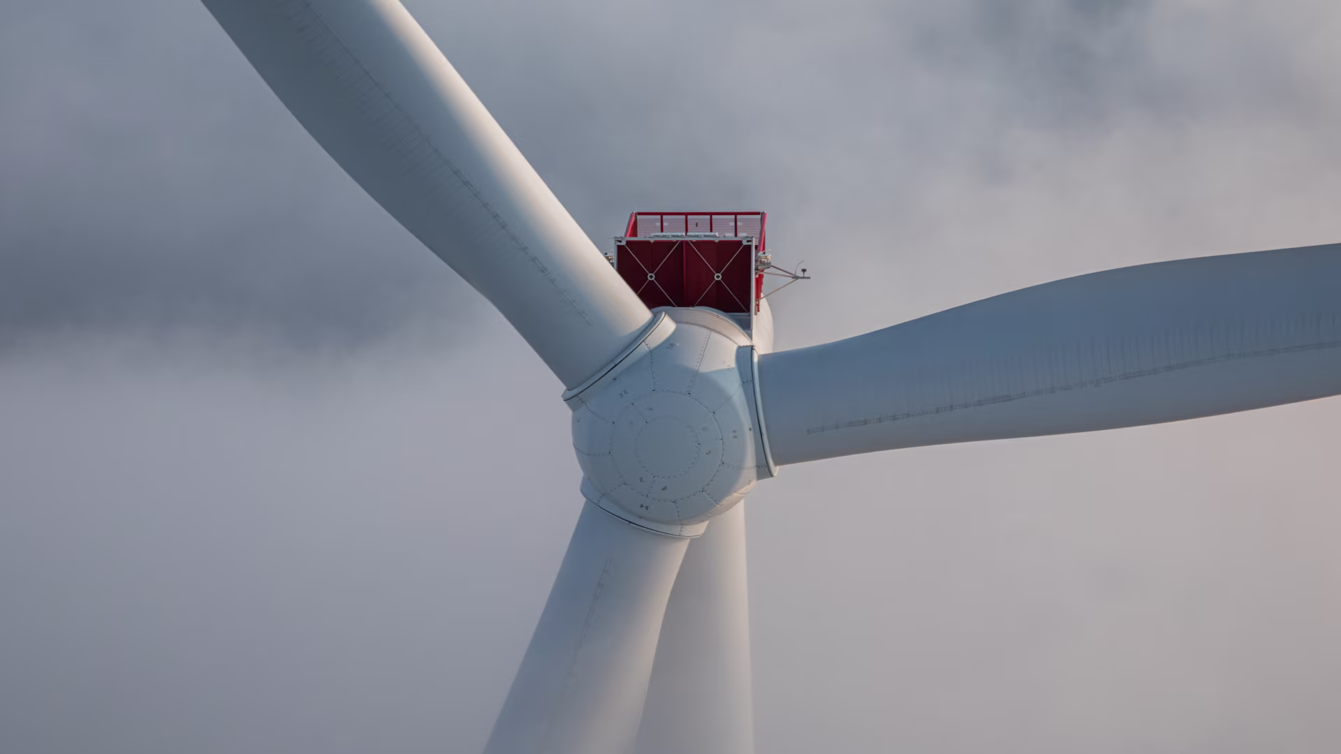 Offshore wind turbines at sea representing Equinor's Storm maintenance platform