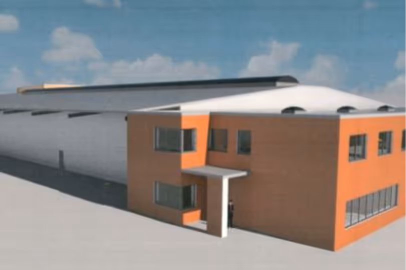 3D-Visualisierung eines Gewerbegebäudes – Entwurfs- und Ausführungsplanung