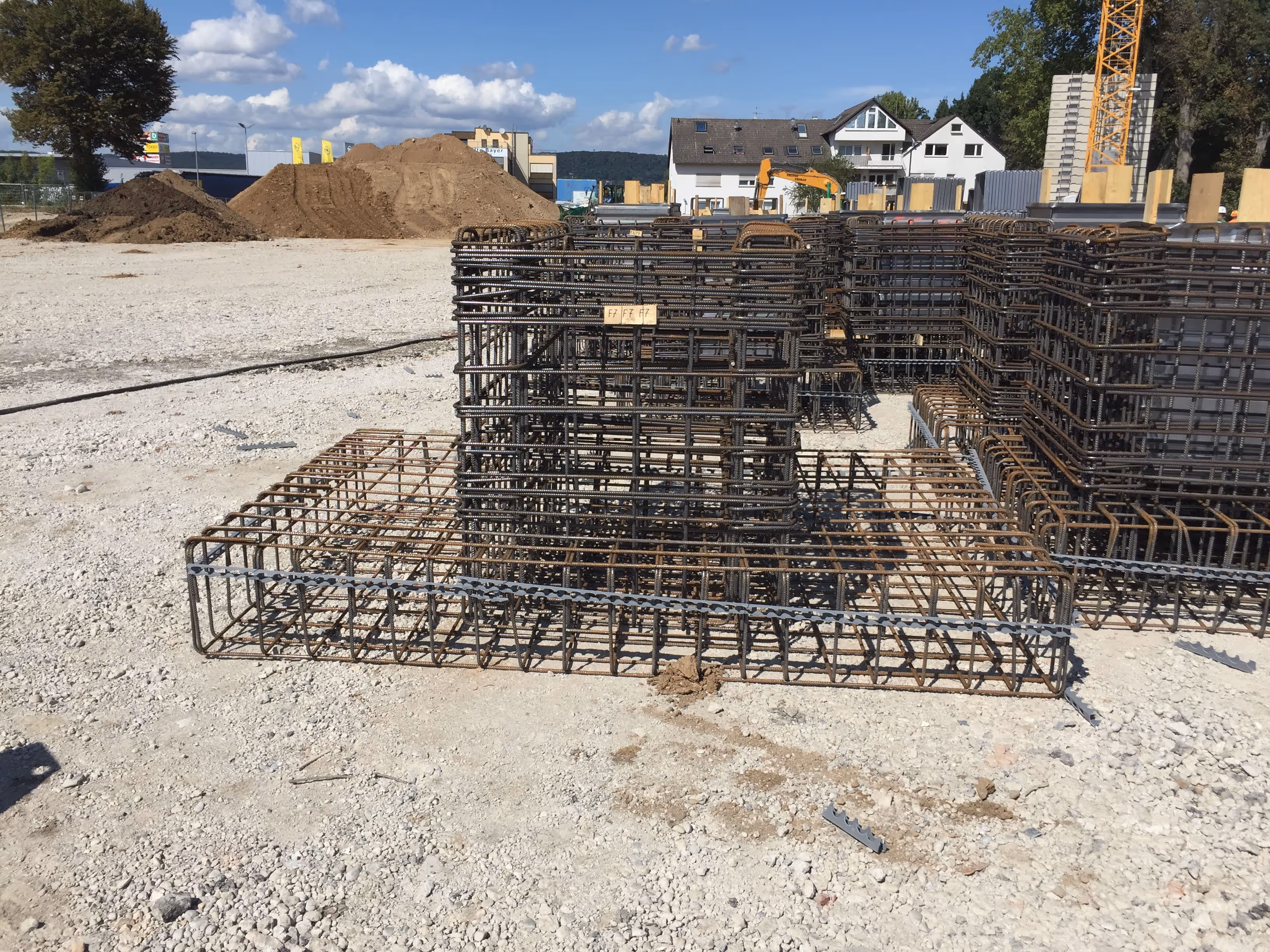 Bewehrungskorb für Fundament/Betonbauteil – Tragwerksplanung IBWS