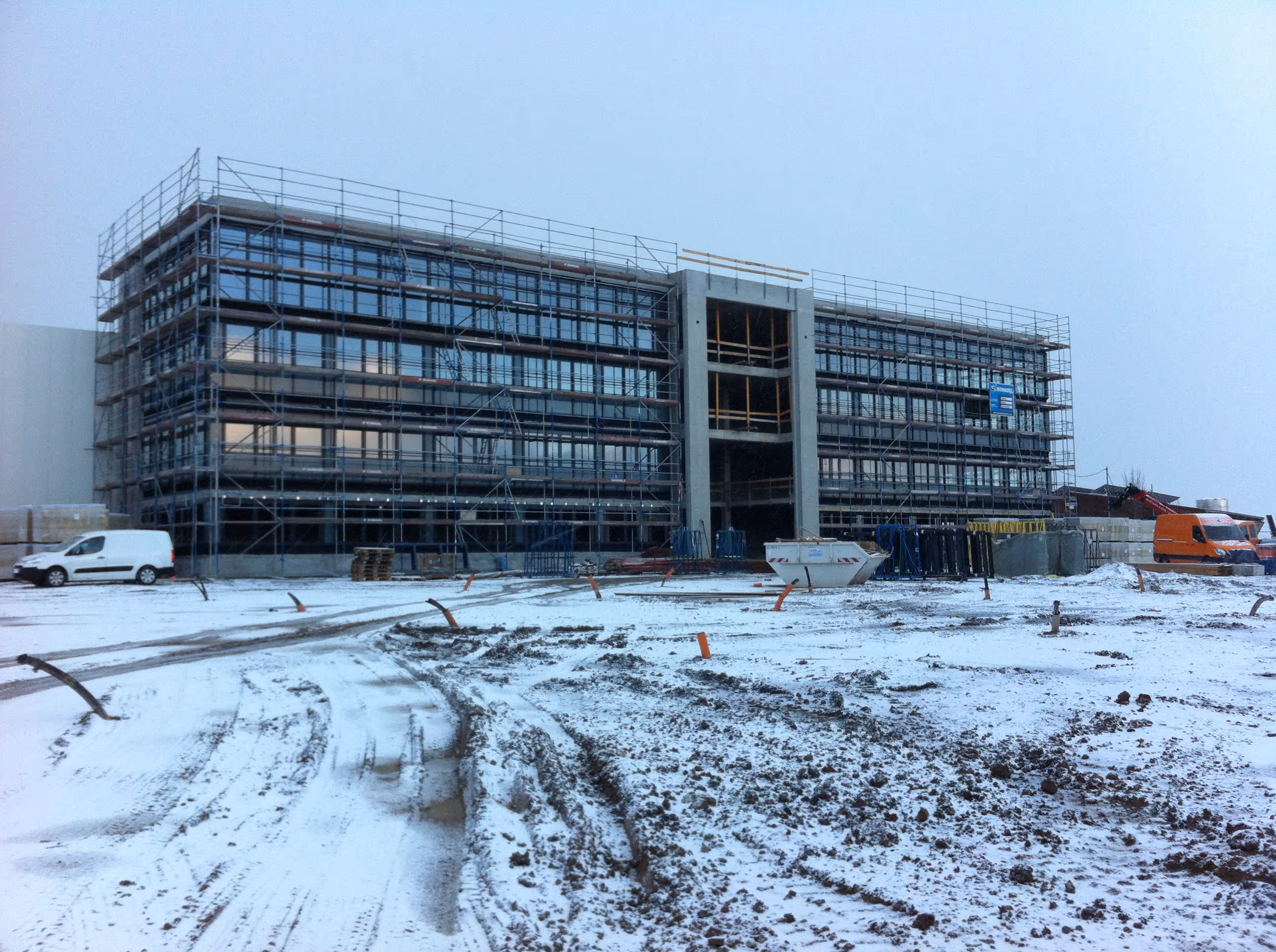 Neubau eines Büro-/Gewerbegebäudes – Generalplanung und Statik IBWS