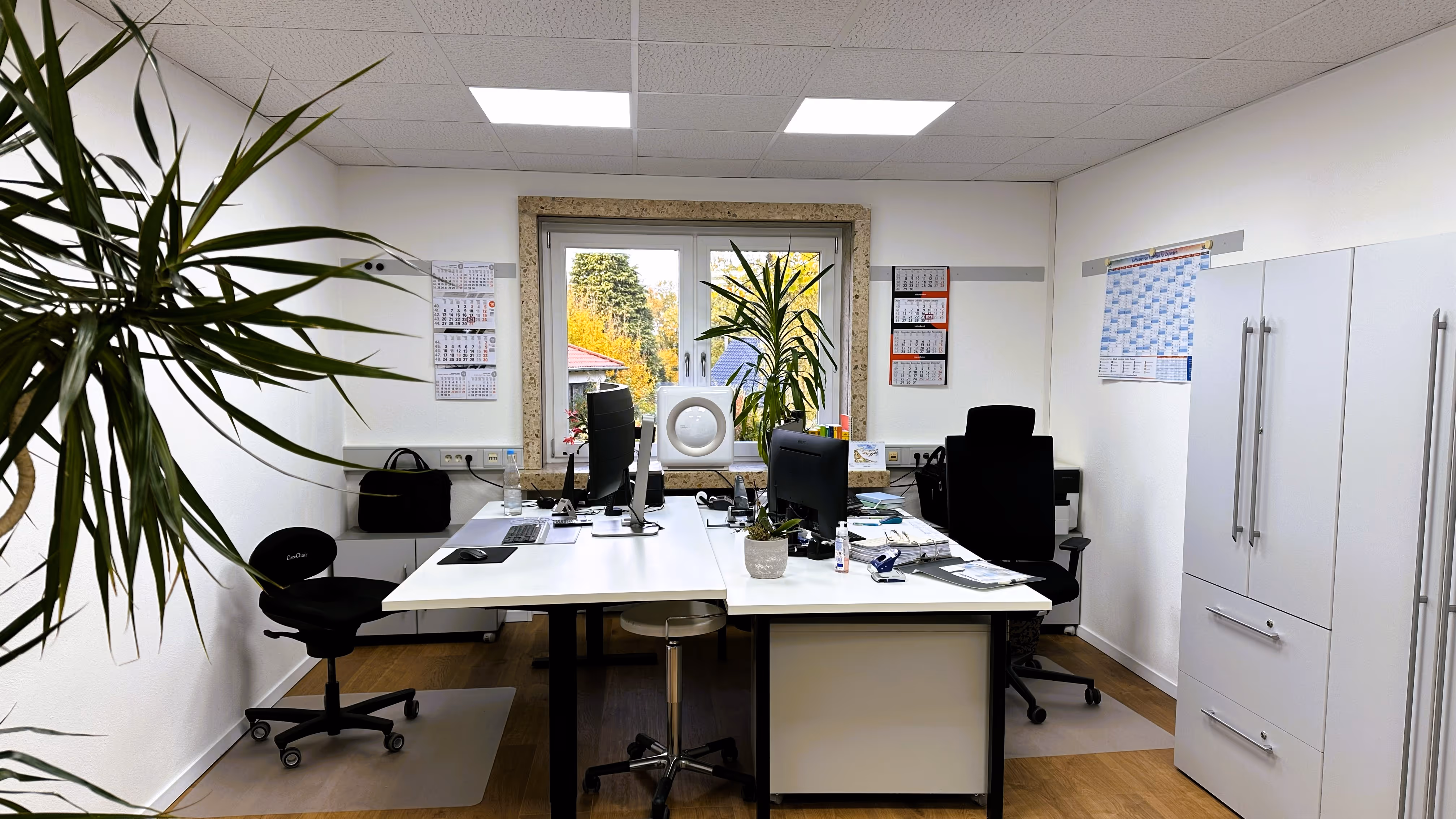 Arbeitsbereich im Ingenieurbüro IBWS – Tragwerksplanung, Planung und Bauleitung